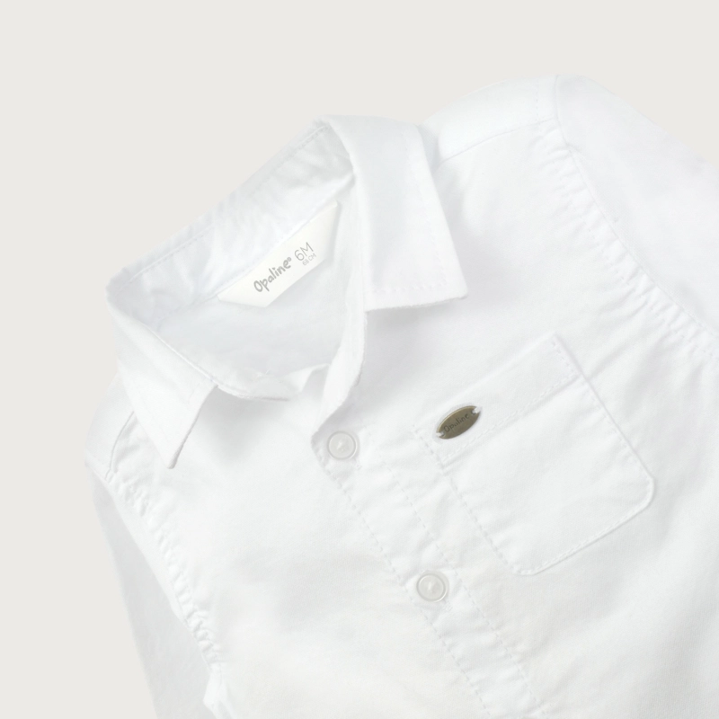 CAMISA BLANCA INFANT NIÑO - 4