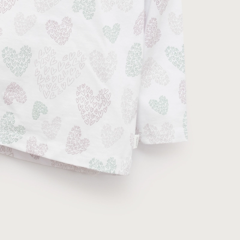POLERA ESTAMPADA BLANCA INFANT NIÑA - 4