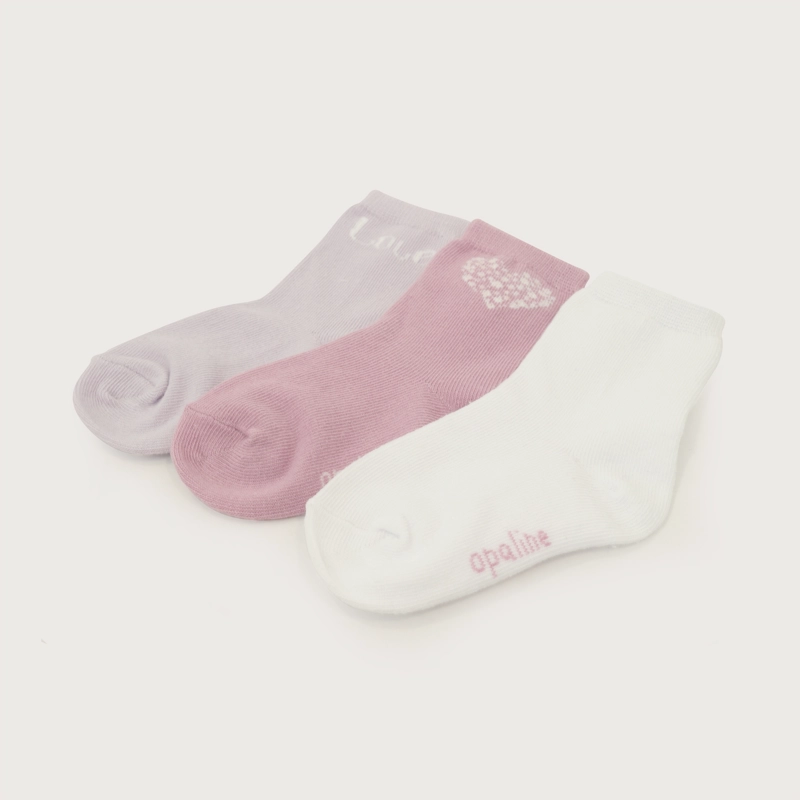 PACK 3 CALCETIN MORADO INFANT NIÑA - 2