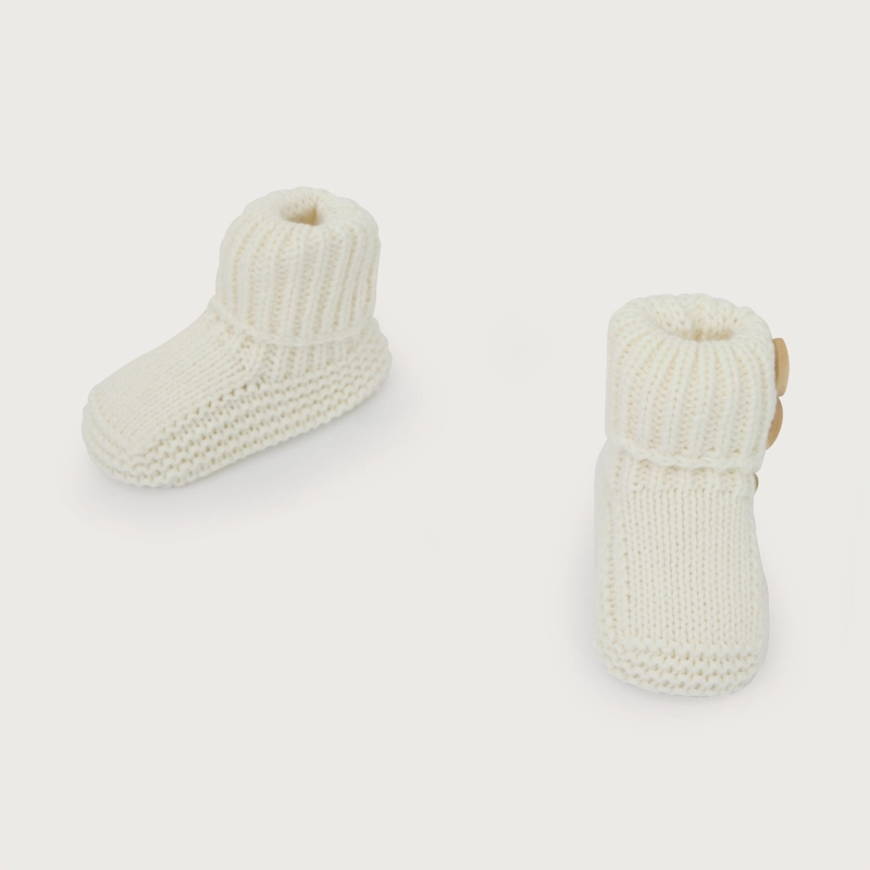 ZAPATO TEJIDO BLANCO BEBE UNISEX - 4