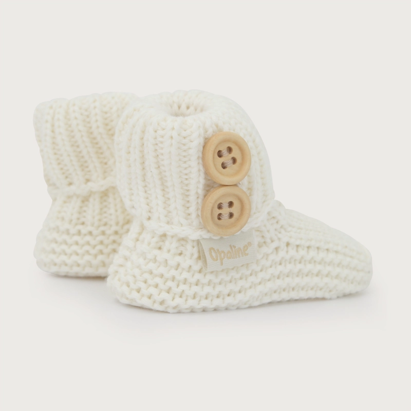 ZAPATO TEJIDO BLANCO BEBE UNISEX - 5
