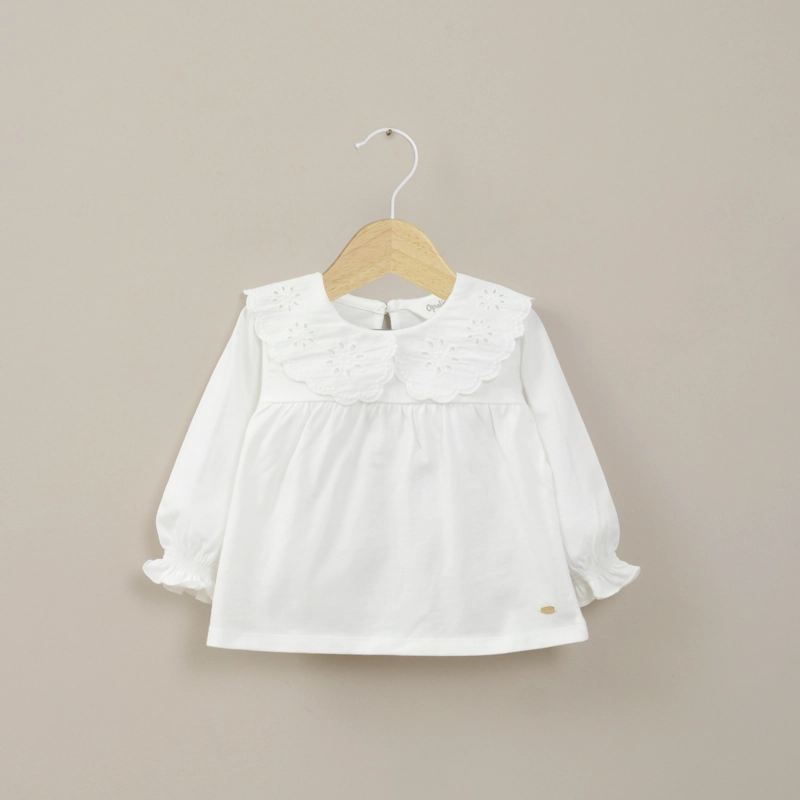 POLERA CUELLO BLANCA INFANT NIÑA - 1