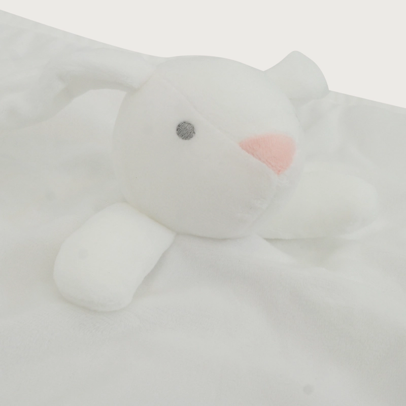 TUTO DE APEGO FORMA DE CONEJO BLANCO BEBE  NIÑA - 2