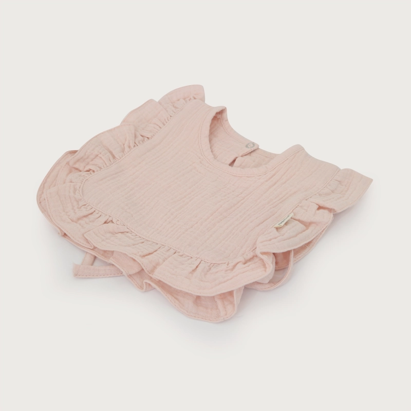 BABERO PECHERA VUELOS ROSADO BEBE  NIÑA - 1