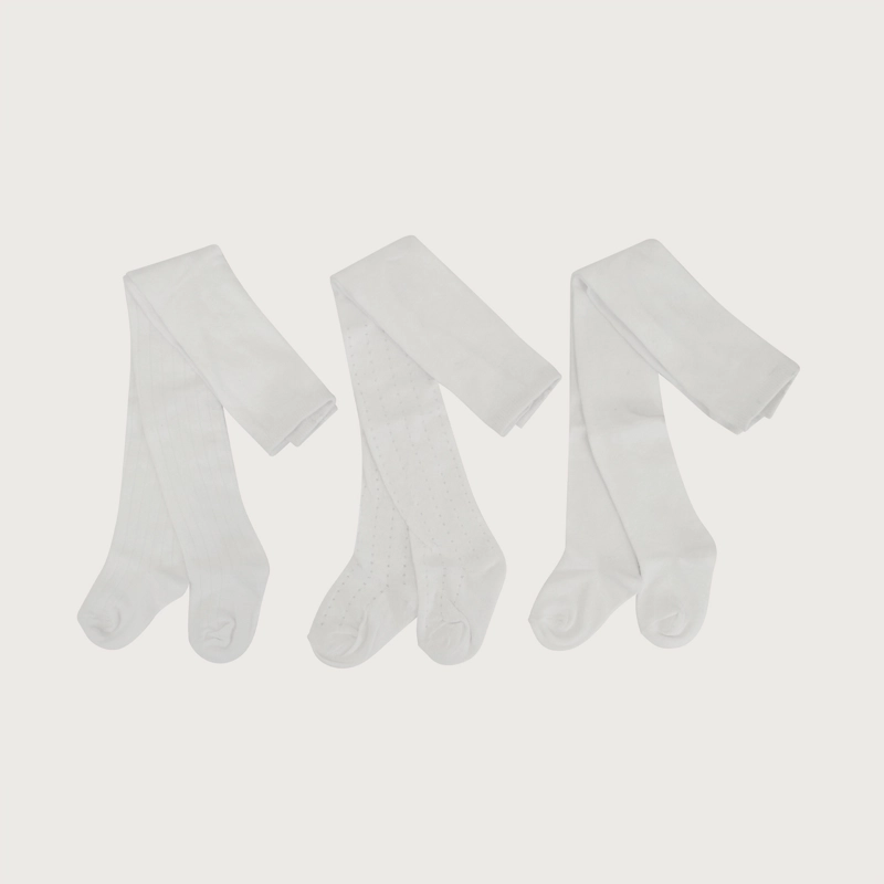 PACK 3 PANTY BALLERINA BLANCO INFANT NIÑA - 1