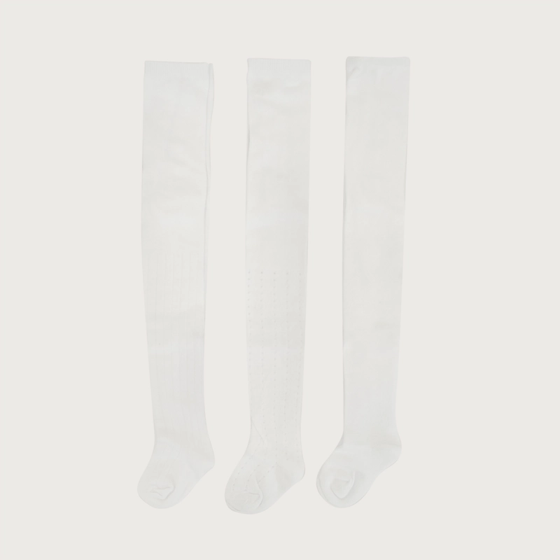 PACK 3 PANTY BALLERINA BLANCO INFANT NIÑA - 2