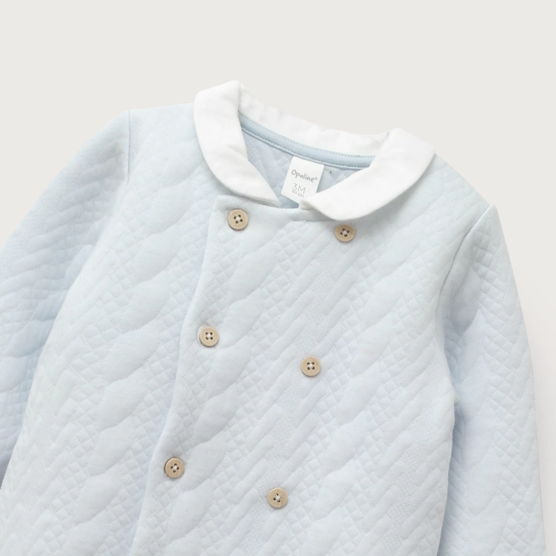 OSITO QUILTED CELESTE BEBE NIÑO - 4