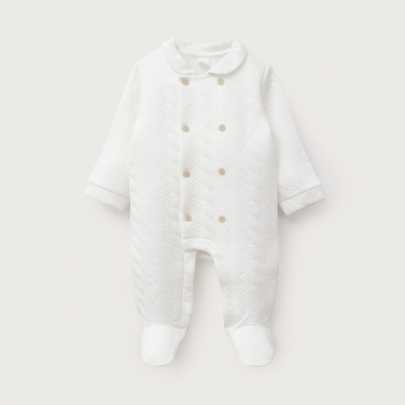 OSITO QUILTED BLANCO BEBE UNISEX - 2