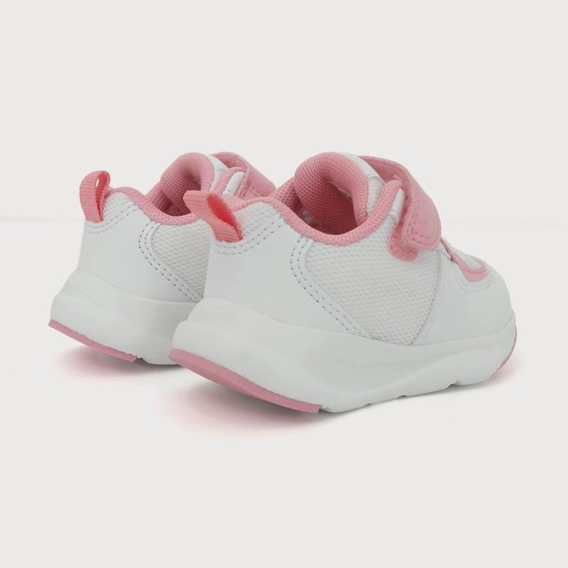 ZAPATILLA PRIMEROS PASOS SPORT BLANCO CON ROSADO NIÑA - 5
