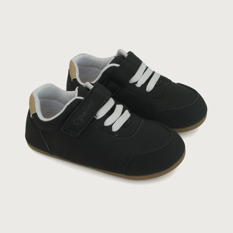 ZAPATILLA SUELA FLEXIBLE NEGRO NIÑO - 1