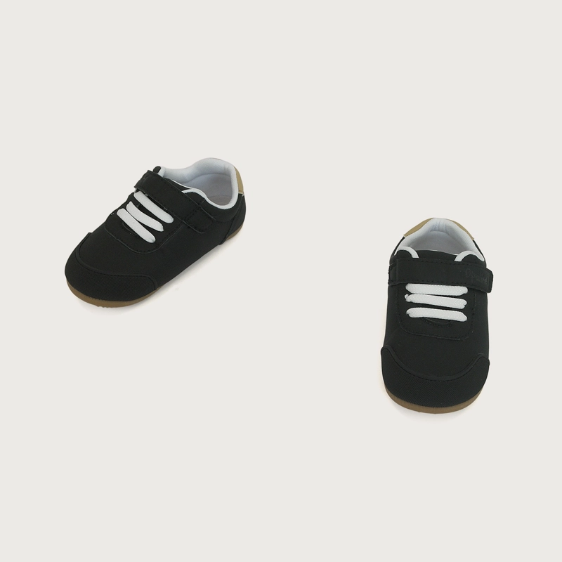 ZAPATILLA SUELA FLEXIBLE NEGRO NIÑO - 4