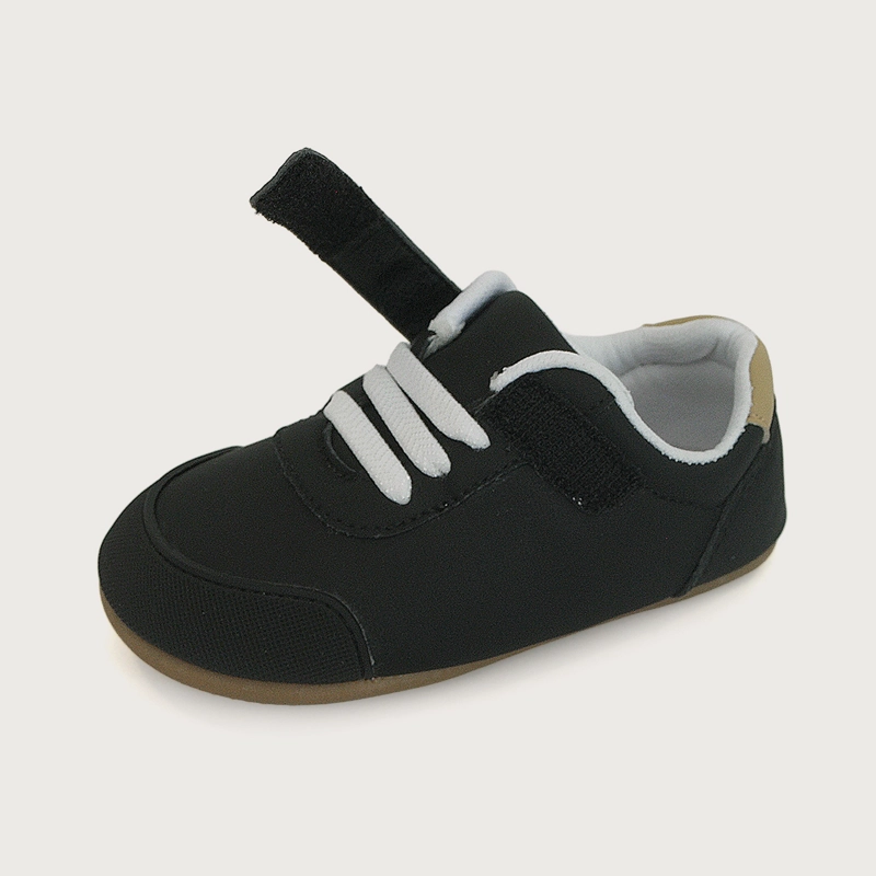 ZAPATILLA SUELA FLEXIBLE NEGRO NIÑO - 6
