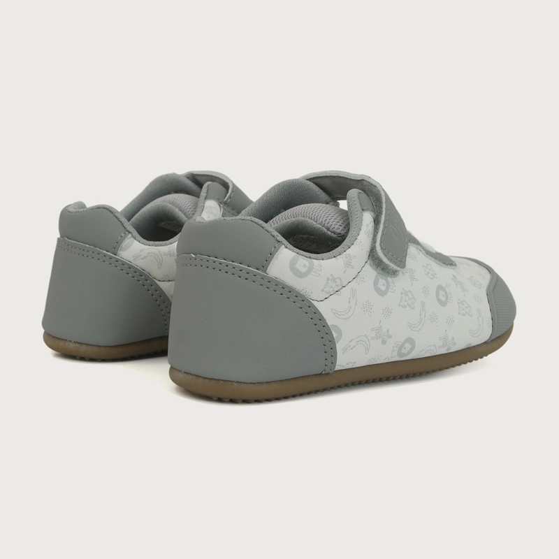 ZAPATILLA SUELA FLEXIBLE GRIS CLARO NIÑO - 5