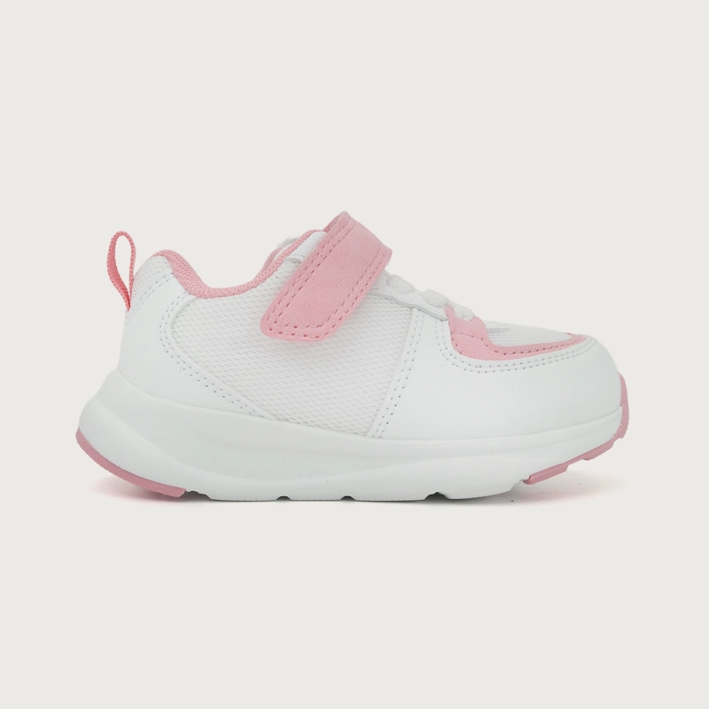 ZAPATILLA SPORT BLANCO CON ROSADO NIÑA - 2