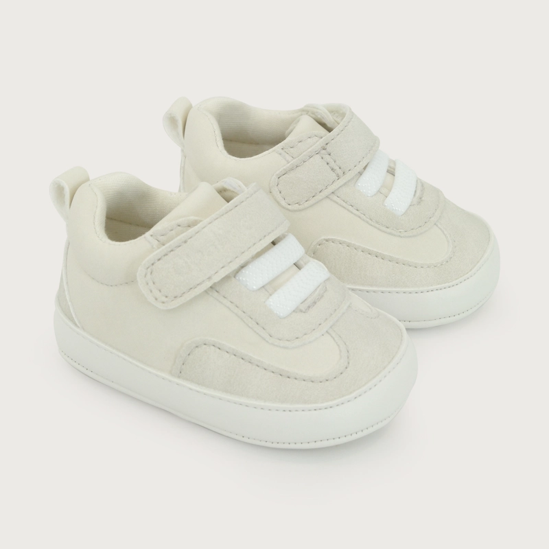 ZAPATILLA BEIGE BEBE UNISEX - 1