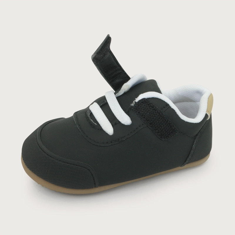 ZAPATILLA PRIMEROS PASOS SUELA FLEXIBLE NEGRO NIÑO - 6