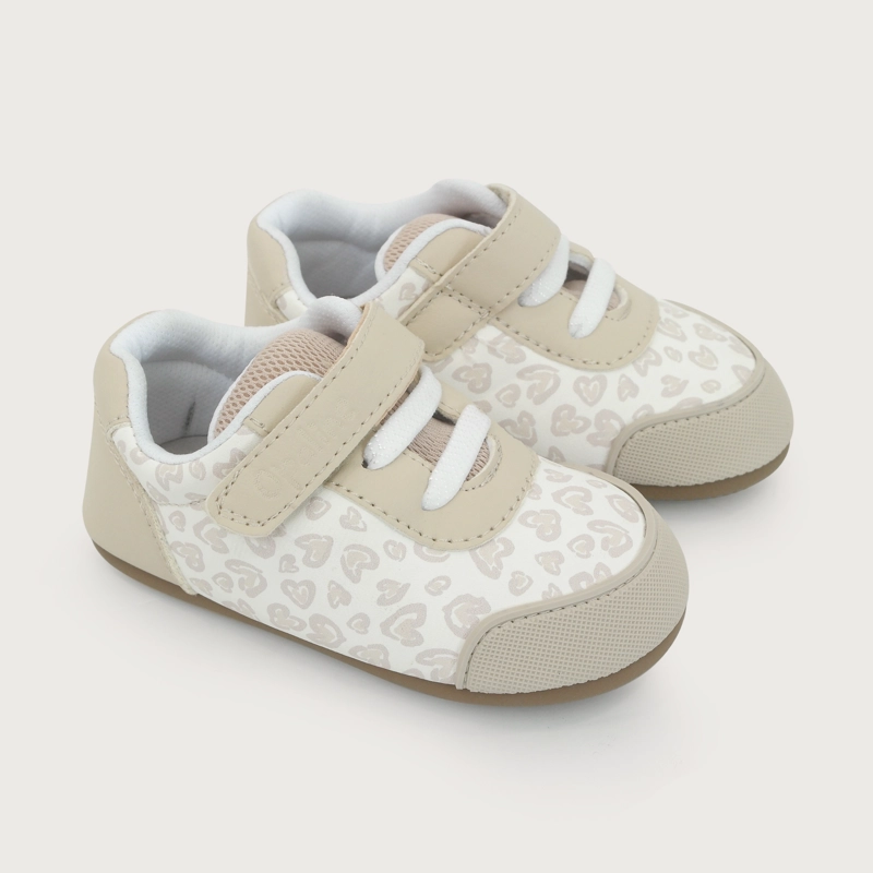 ZAPATILLA PRIMEROS PASOS SUELA FLEXIBLE BEIGE NIÑA - 1