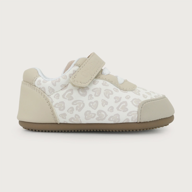 ZAPATILLA PRIMEROS PASOS SUELA FLEXIBLE BEIGE NIÑA - 2