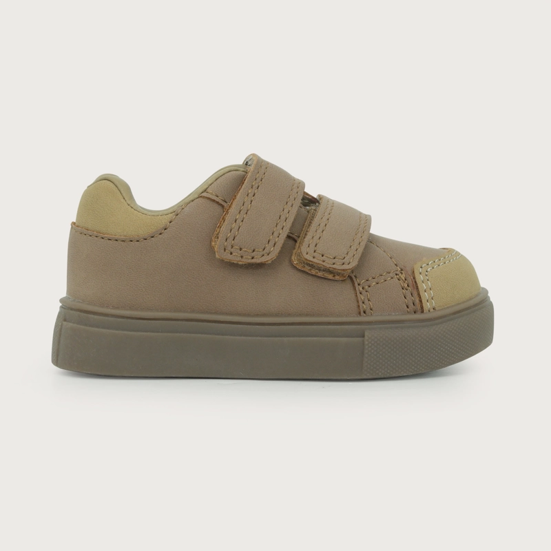 ZAPATO TEJIDO PASOS  CEREMONIA CAMEL NIÑO - 2