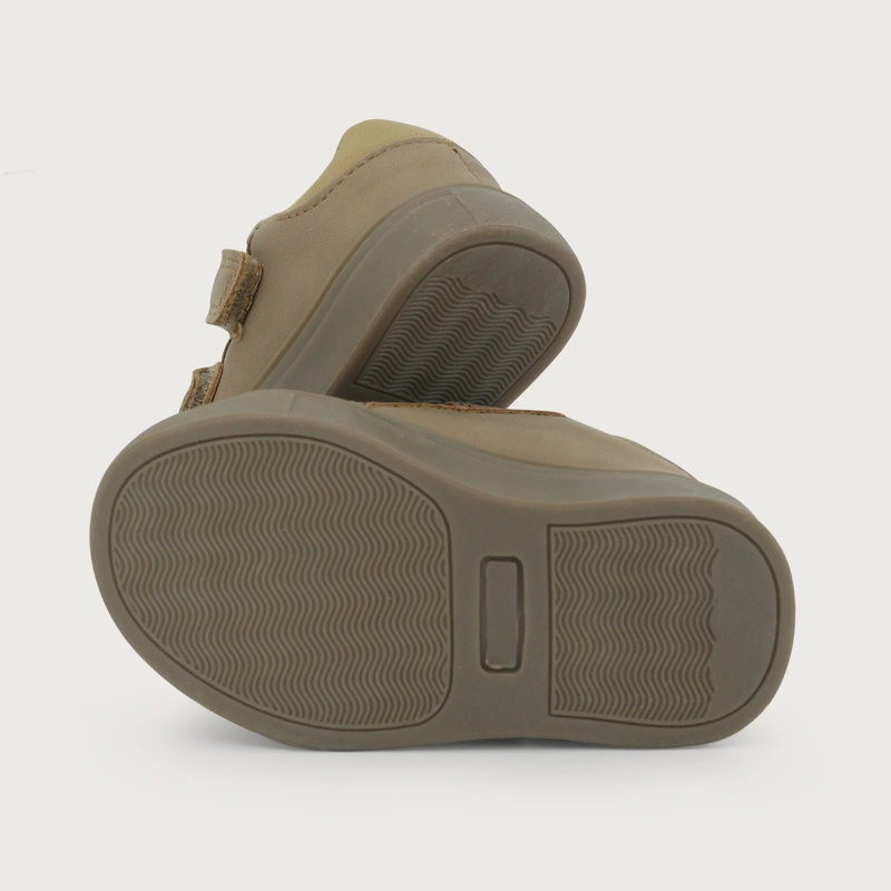 ZAPATO TEJIDO PASOS  CEREMONIA CAMEL NIÑO - 3