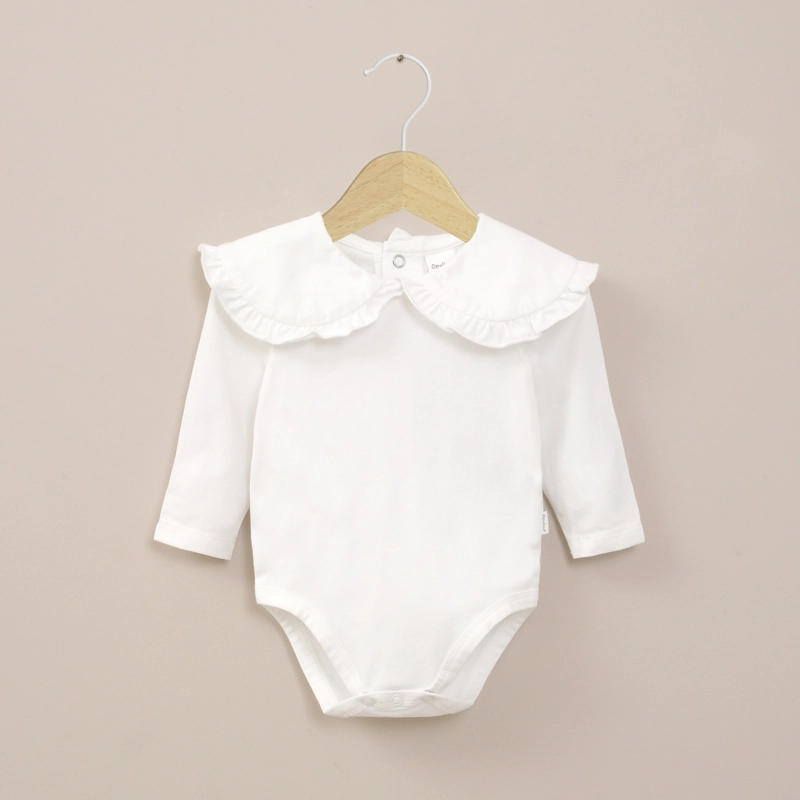 BODY CUELLO BLANCO BEBE NIÑA - 2