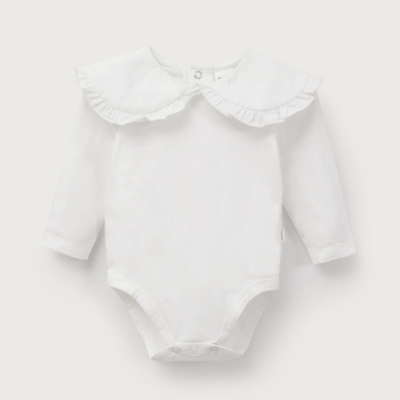 BODY CUELLO BLANCO BEBE NIÑA - 4