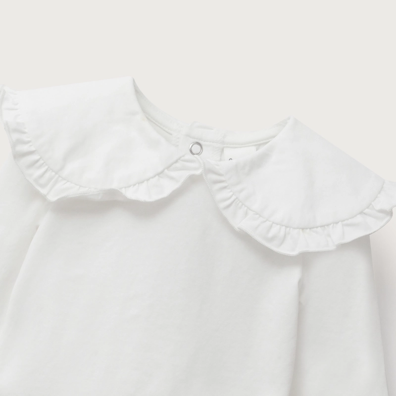 BODY CUELLO BLANCO BEBE NIÑA - 7