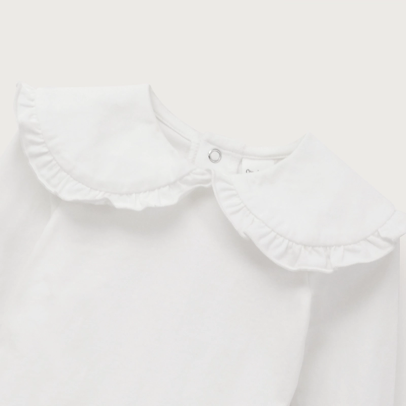 BODY CUELLO BLANCO BEBE NIÑA - 8
