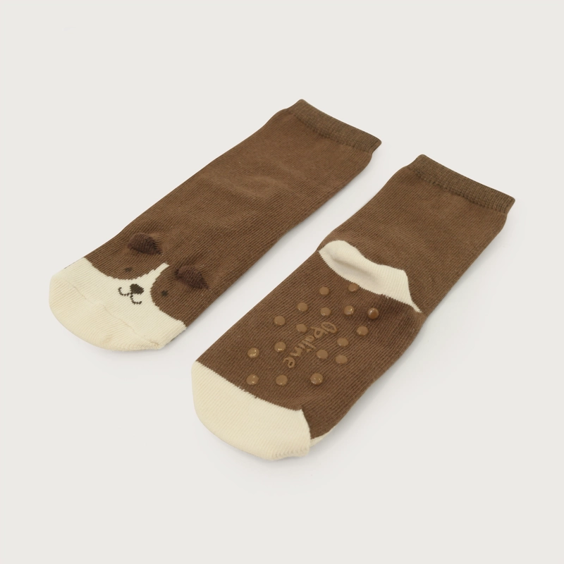 CALCETIN LARGO DISEÑO PERRO CAFE  INFANT NIÑO - 2