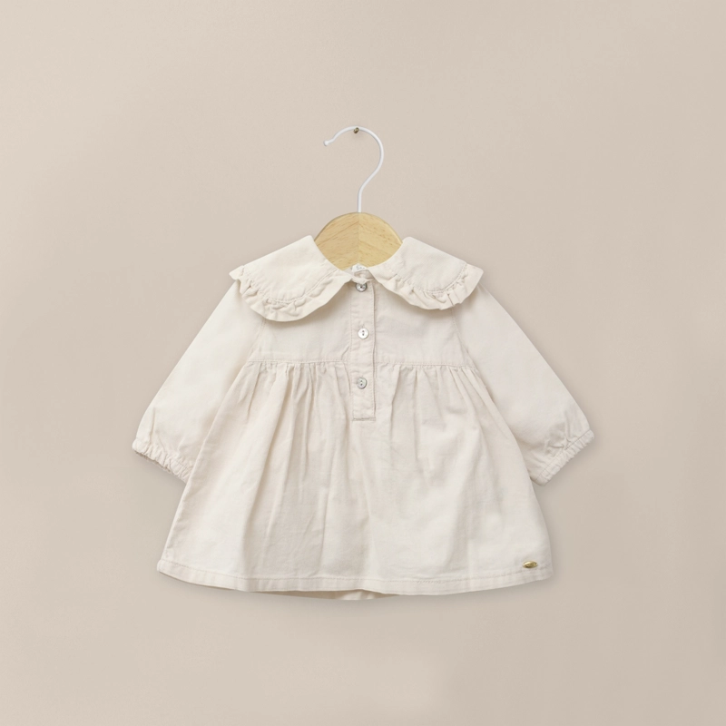 VESTIDO COTELE BLANCO INFANT NIÑA - 1