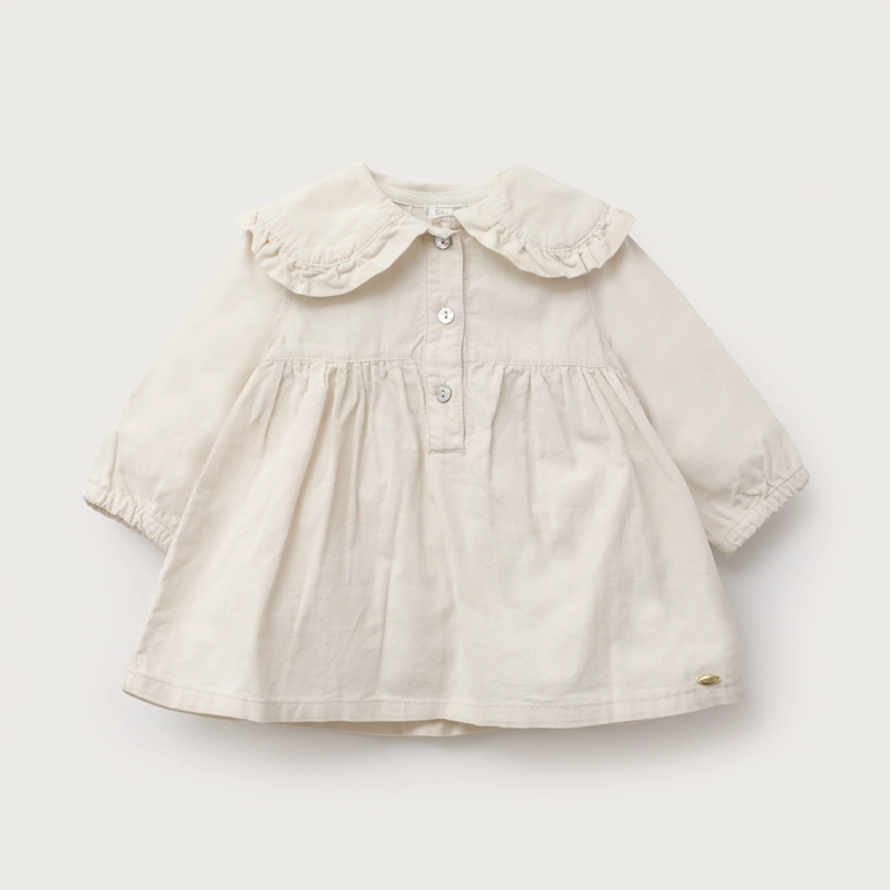 VESTIDO COTELE BLANCO INFANT NIÑA - 2