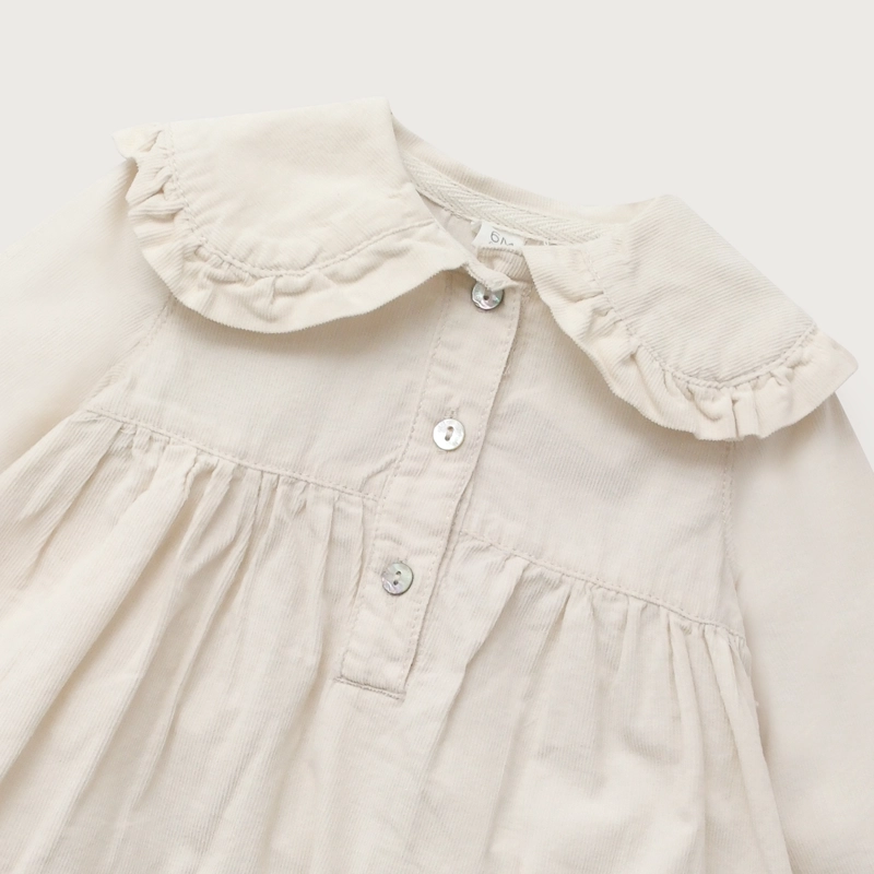 VESTIDO COTELE BLANCO INFANT NIÑA - 4