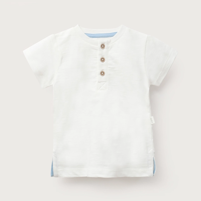 POLERA CUELLO MAO BLANCA INFANT NIÑO - 2