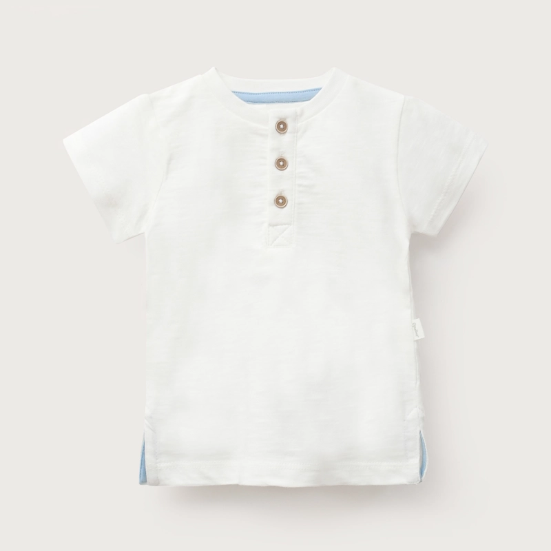 POLERA CUELLO MAO BLANCA INFANT NIÑO - 3
