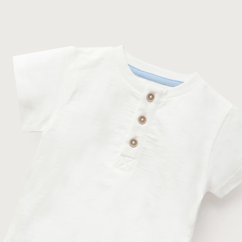 POLERA CUELLO MAO BLANCA INFANT NIÑO - 4