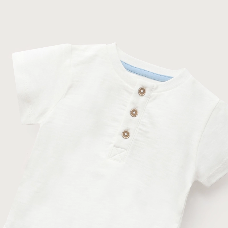 POLERA CUELLO MAO BLANCA INFANT NIÑO - 5