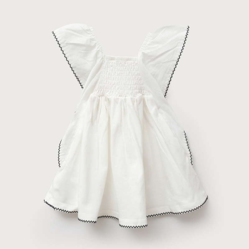 VESTIDO PANAL BLANCO INFANT NIÑA - 3