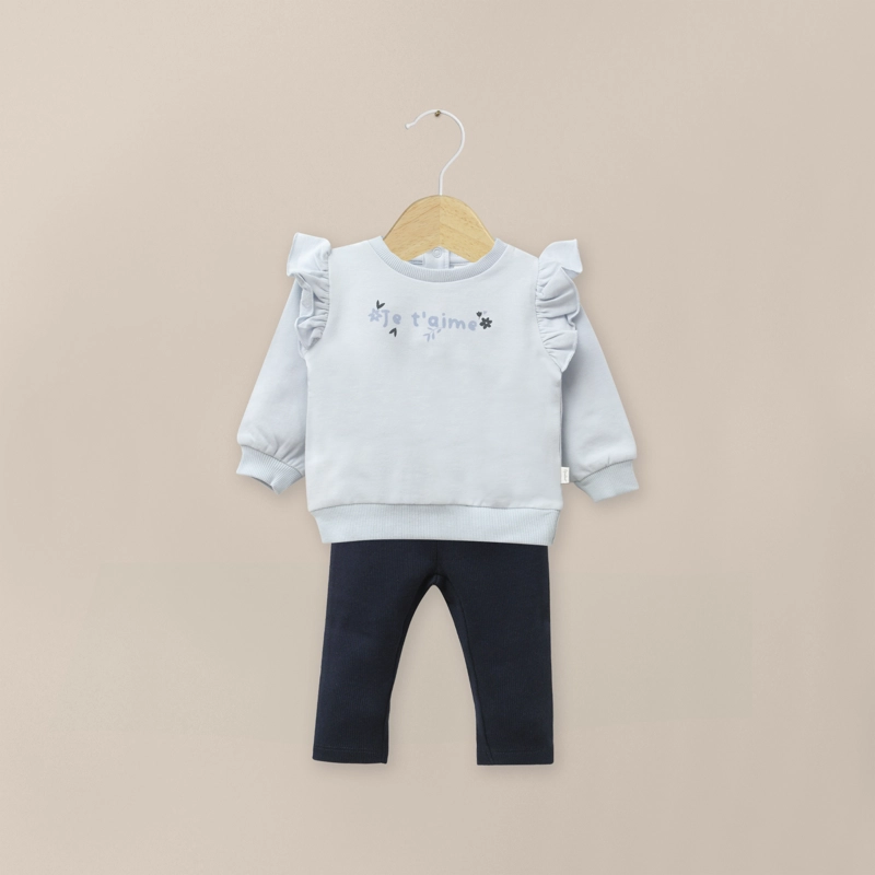 CONJUNTO CELESTE BEBE NIÑA - 1
