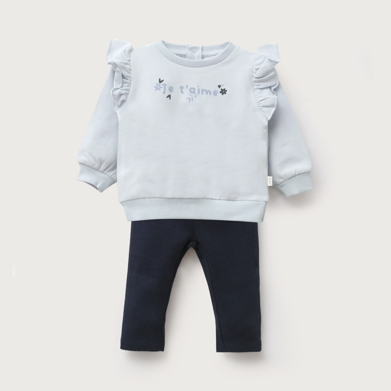 CONJUNTO CELESTE BEBE NIÑA - 2