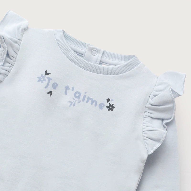 CONJUNTO CELESTE BEBE NIÑA - 5