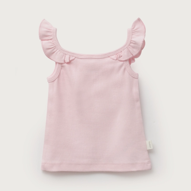 POLERA RIB ROSADA INFANT NIÑA - 2