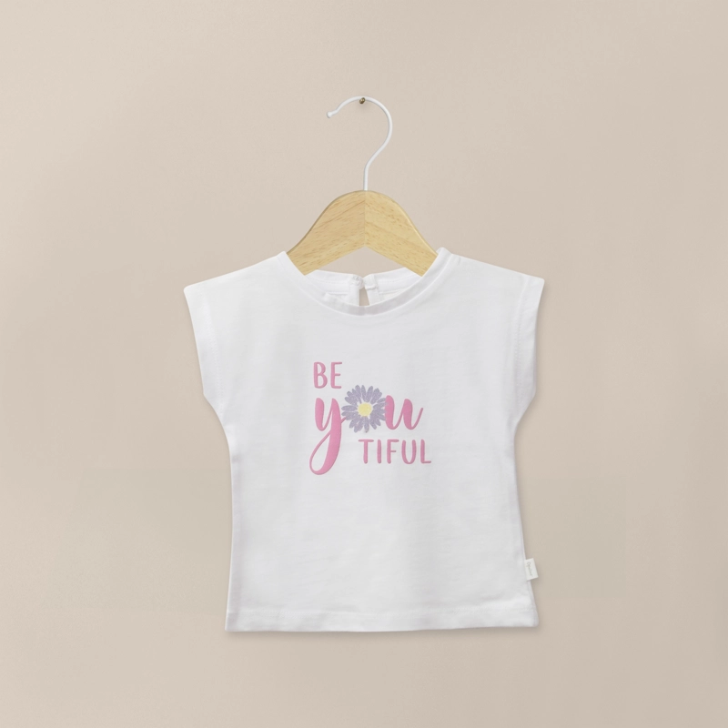 POLERA BASICA BLANCA INFANT NIÑA - 1