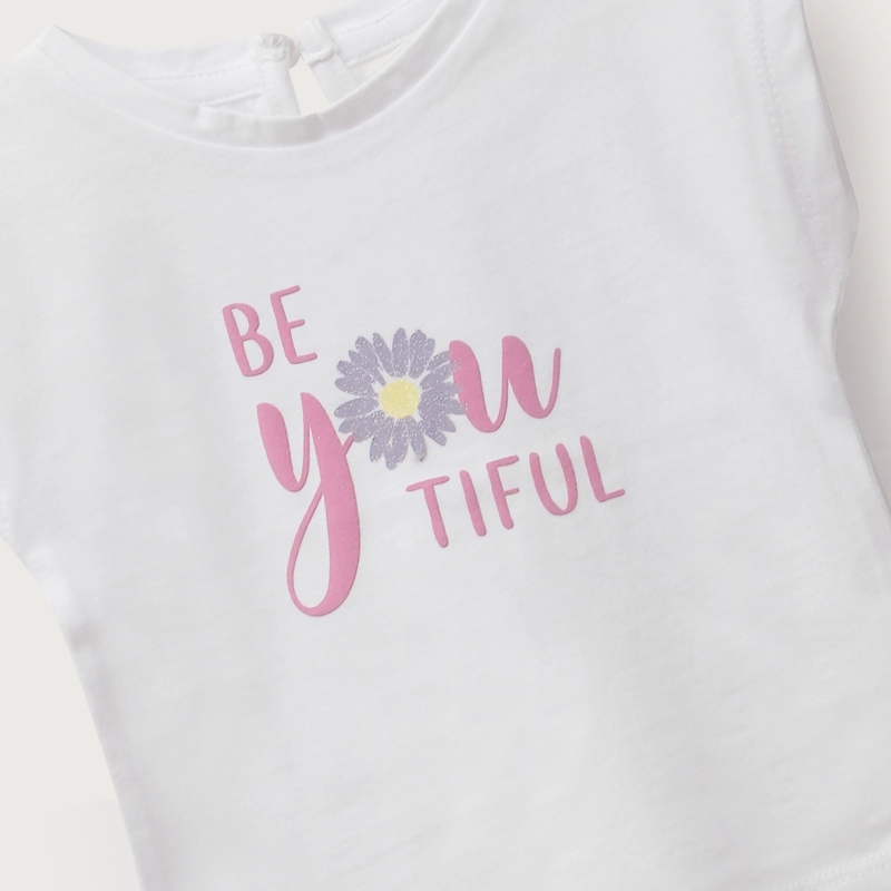 POLERA BASICA BLANCA INFANT NIÑA - 4