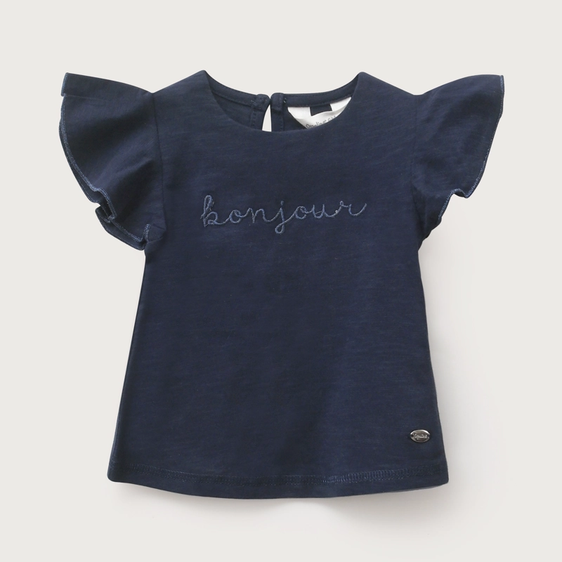 POLERA AZUL MARINO INFANT NIÑA - 2