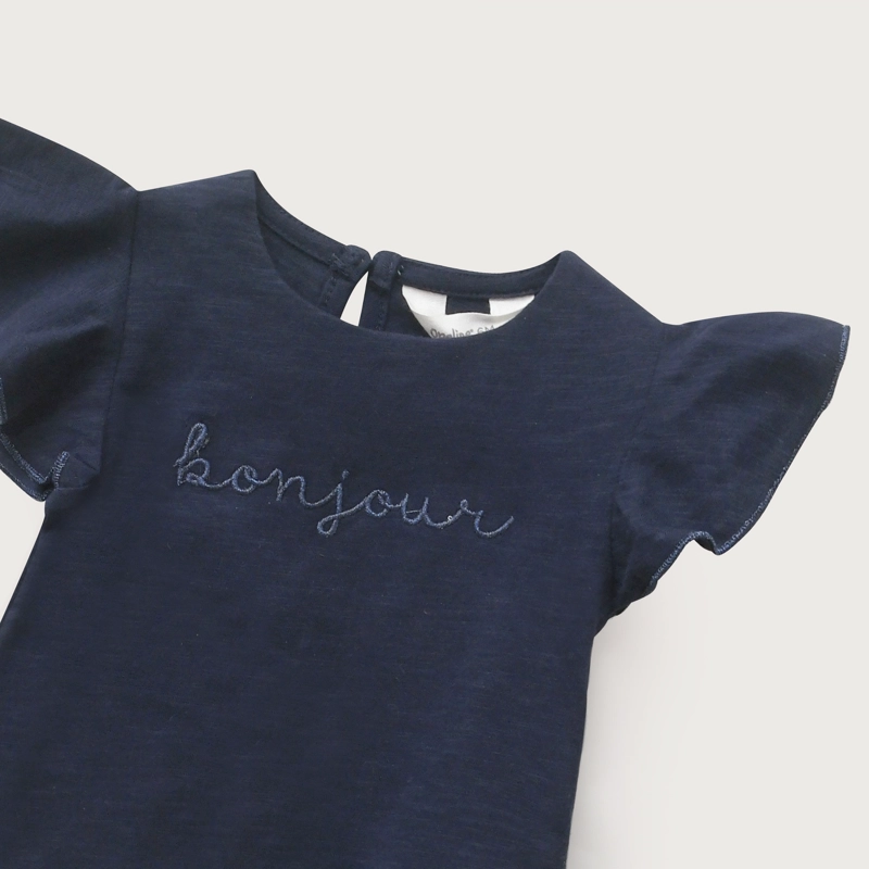 POLERA AZUL MARINO INFANT NIÑA - 4