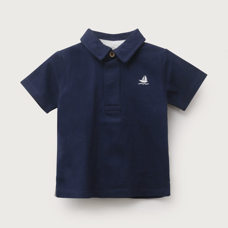 POLERA AZUL MARINO INFANT NIÑO - 2