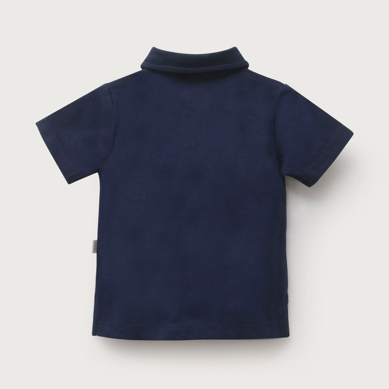 POLERA AZUL MARINO INFANT NIÑO - 3