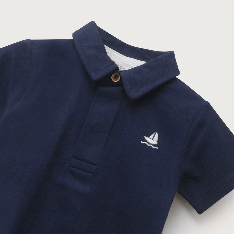 POLERA AZUL MARINO INFANT NIÑO - 4