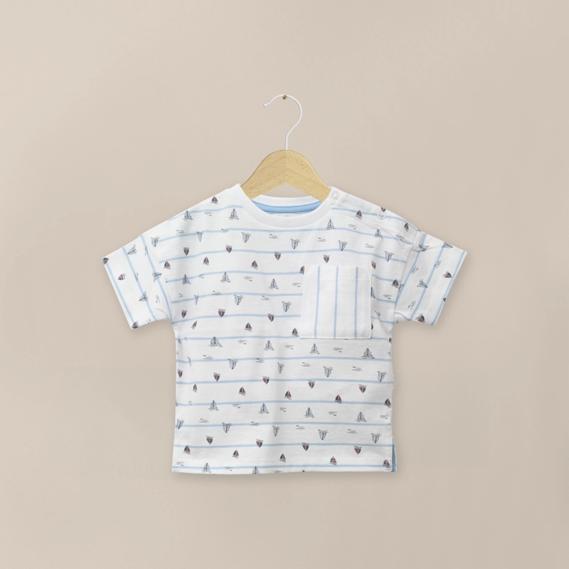 POLERA CELESTE INFANT NIÑO - 1