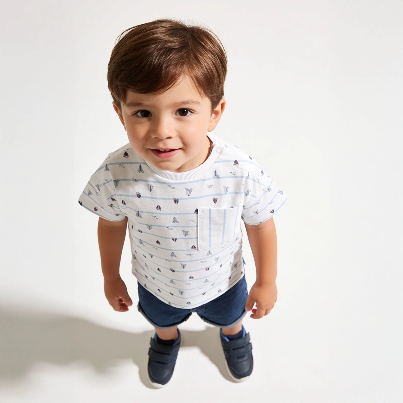 POLERA CELESTE INFANT NIÑO - 2